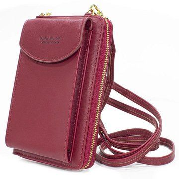 Женский кошелек Baellerry N8591 Red сумка-клатч для телефона денег банковских карт ws61726 фото