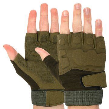 Перчатки тактические с открытыми пальцами BLACKHAWK BC-4380 L-XL цвета в ассортименте XL BC-4380 фото