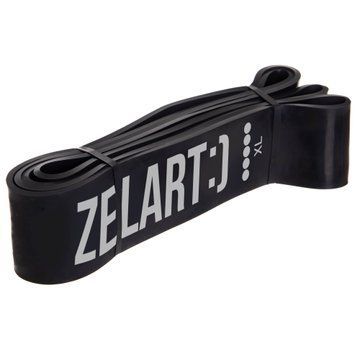 Резина петля для подтягиваний и тренировок лента силовая Zelart POWER BANDS FI-0889-5 29-79кг черный FI-0889-5 фото