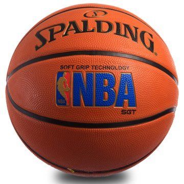 Мяч баскетбольный резиновый SPALDING LOGOMAN SOFT GRIP OUTDOOR 83192Z размер 7 оранжевый 83192Z фото