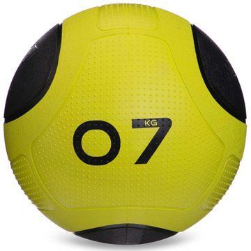 Медбол мяч медицинский Medicine Ball Zelart FI-2620-7 7кг зеленый-черный FI-2620-7 фото