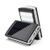 УМБ Power Bank Solar 40000 mAh мобільне зарядне із сонячною панеллю та лампою. Колір: чорний ws44689-3 фото