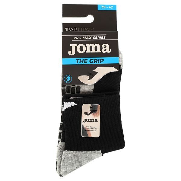 Носки футбольные противоскользящие Joma ANTI-SLIP 400798-100 размер 39-46 черный 39-42 400798-100 фото