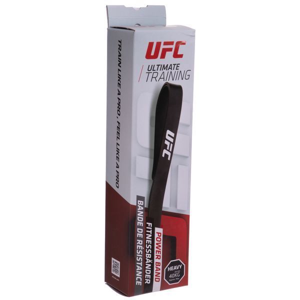 Резина петля для подтягиваний и тренировок лента силовая UFC POWER BANDS UHA-69168 HEAVY черный UHA-69168 фото