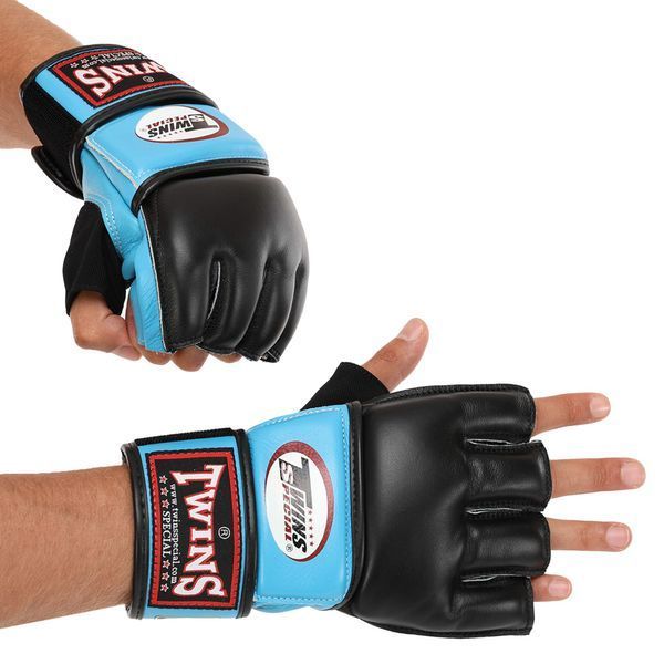 Перчатки для смешанных единоборств MMA TWINS GGL-4 M-XL цвета в ассортименте L GGL-4 фото