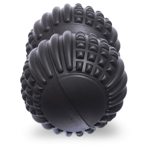 Мяч массажный двойной для МФР и самомассажа Duoball SP-Sport FI-1686 o11см цвета в ассортименте FI-1686 фото