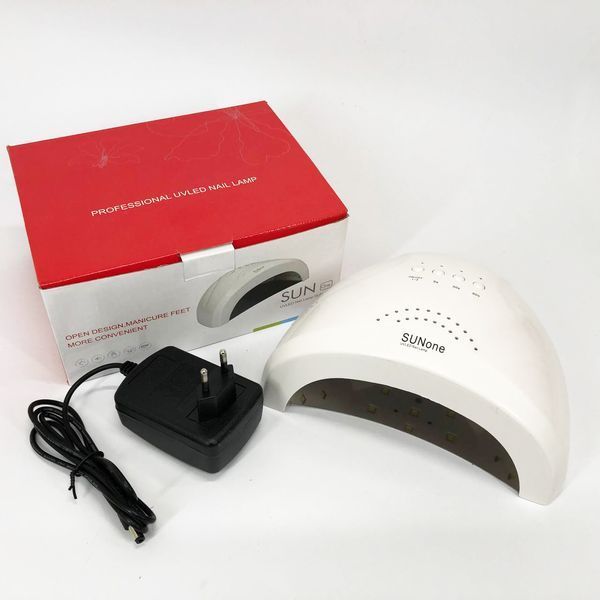Сушарка для нігтів Sun one nail lamp FD77-1 Лампа для манікюру гель лаком Світлодіодна сушарка для нігтів ws75277 фото