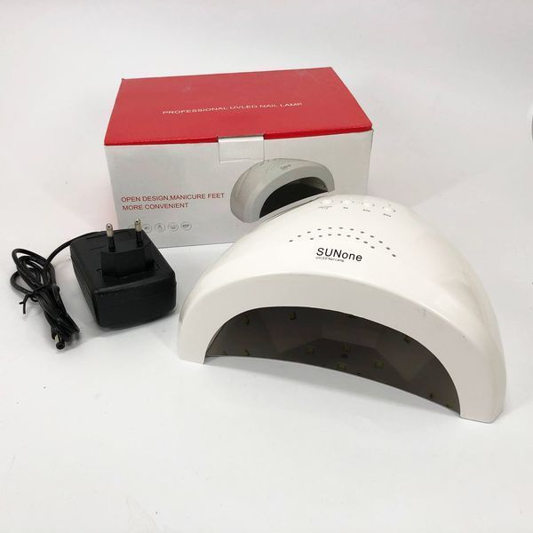 Сушарка для нігтів Sun one nail lamp FD77-1 Лампа для манікюру гель лаком Світлодіодна сушарка для нігтів ws75277 фото