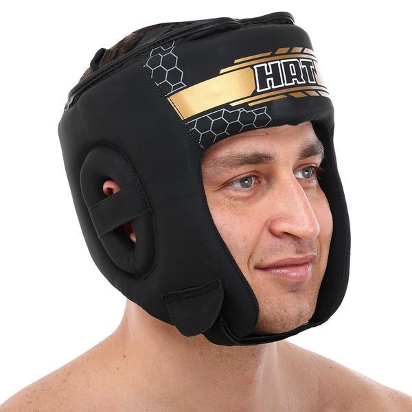 Шлем боксерский открытый PU HARD TOUCH BO-4234 S-XL цвета в ассортименте S BO-4234 фото