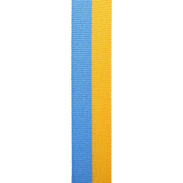Медаль спортивная с лентой SP-Sport UKRAINE с украинской символикой C-9292 o5см золото, серебро, бронза C-9292 фото