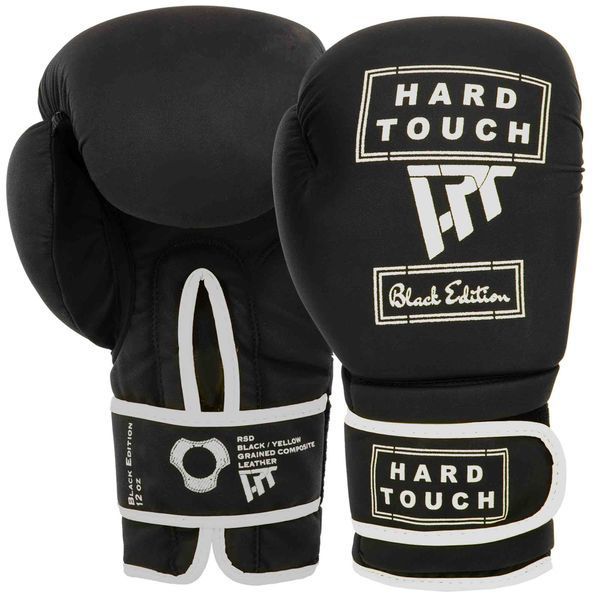 Перчатки боксерские на липучке PU HARD TOUCH BO-4658 10-14 унций цвета в ассортименте 14 унции BO-4658 фото