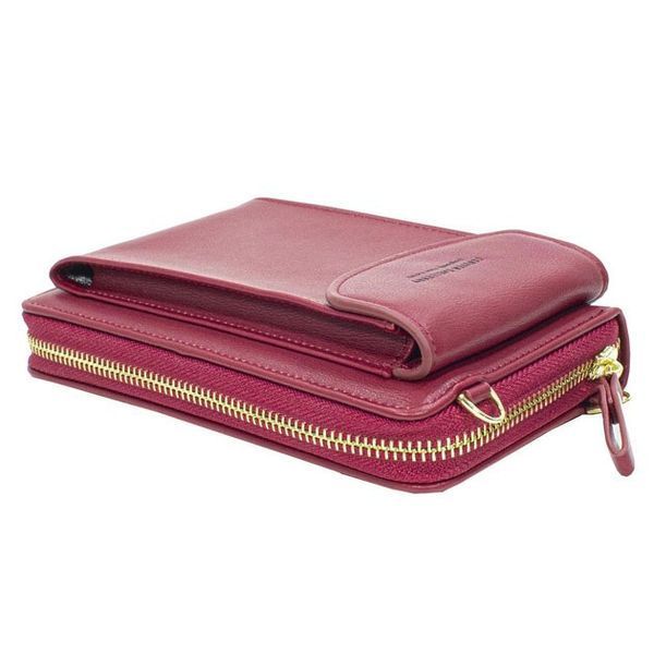 Женский кошелек Baellerry N8591 Red сумка-клатч для телефона денег банковских карт ws61726 фото