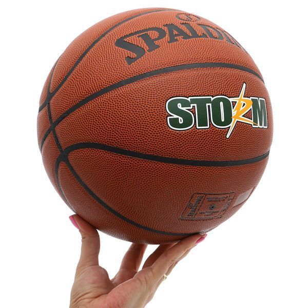 М'яч баскетбольний SPALDING STORM 76887Y розмір 7 коричневий 76887Y фото