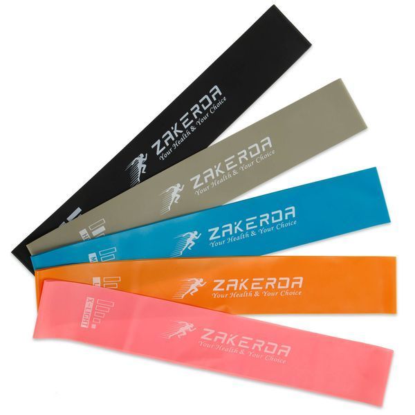 Набір резинок для вправ стрічки опору LOOP BANDS ZAKERDA FI-2823 5шт кольори в асортименті FI-2823 фото