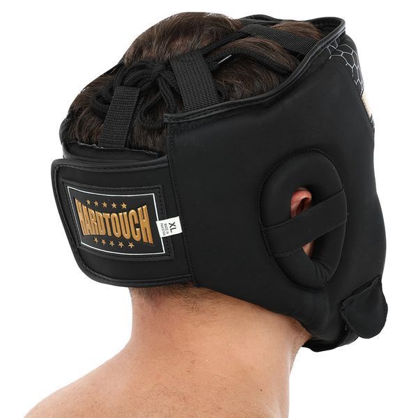 Шлем боксерский открытый PU HARD TOUCH BO-4234 S-XL цвета в ассортименте S BO-4234 фото