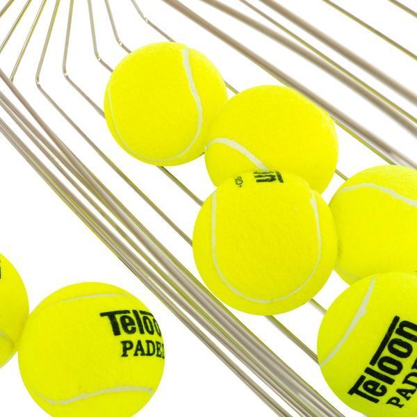 Машина-кошик для збору тенісних м'ячів TENNIS BALL CART TELOON TL-5923 чорний TL-5923 фото