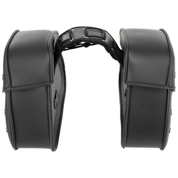 Кофри бокові для мотоцикла зі шкірозамінника SP-Sport HL611 2шт 32x26x20см чорний HL611 фото