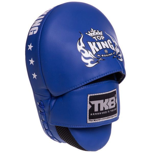 Лапа боксерская изогнутая тренировочная кожа TOP KING Super TKFMS 26x18x9см 2штуки цвета в ассортименте TKFMS фото