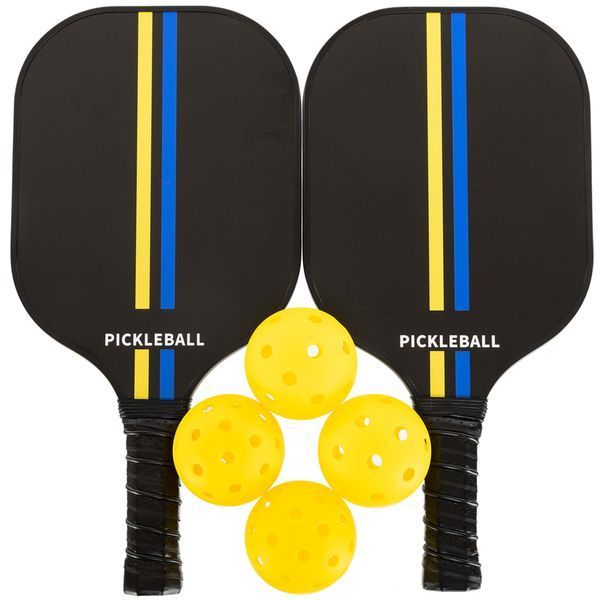 Набір для піклболу SP-Sport PICKLEBALL MT-8730 2 ракетки 4 м'ячі рушник з чохлом MT-8730 фото
