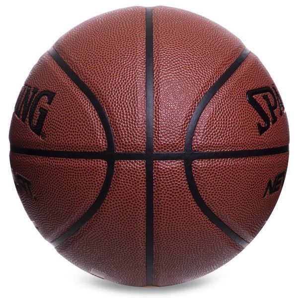Мяч баскетбольный SPALDING NeverFlat 74096ZI размер 7 коричневый 74096ZI фото