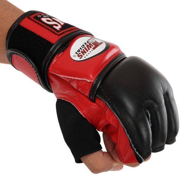 Перчатки для смешанных единоборств MMA TWINS GGL-4 M-XL цвета в ассортименте L GGL-4 фото