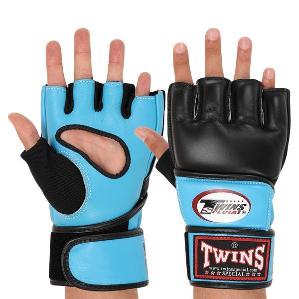 Перчатки для смешанных единоборств MMA TWINS GGL-4 M-XL цвета в ассортименте L GGL-4 фото