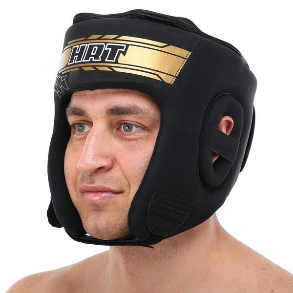 Шлем боксерский открытый PU HARD TOUCH BO-4234 S-XL цвета в ассортименте S BO-4234 фото