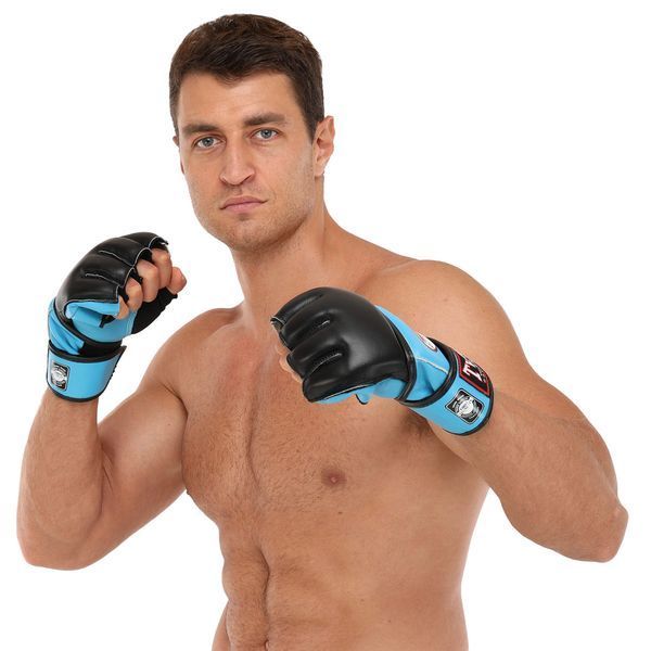 Перчатки для смешанных единоборств MMA TWINS GGL-4 M-XL цвета в ассортименте L GGL-4 фото