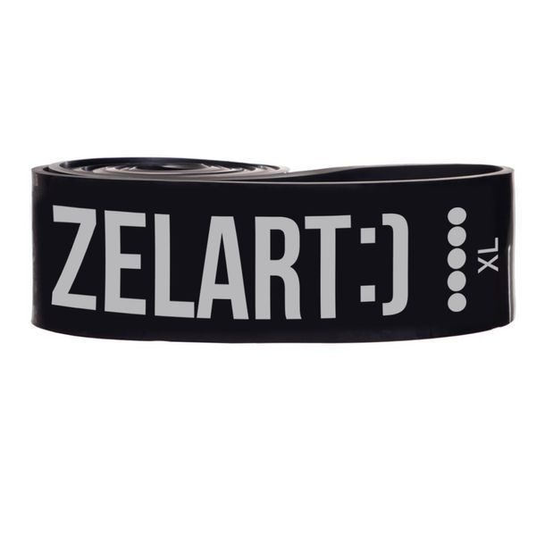 Резина петля для подтягиваний и тренировок лента силовая Zelart POWER BANDS FI-0889-5 29-79кг черный FI-0889-5 фото