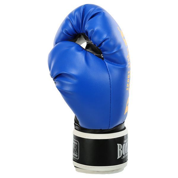 Перчатки боксерские на липучке искусственная кожа BOXER NEW 2022-N 10-16 унций цвета в ассортименте 10 унции 2022-N фото