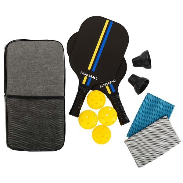 Набір для піклболу SP-Sport PICKLEBALL MT-8730 2 ракетки 4 м'ячі рушник з чохлом MT-8730 фото