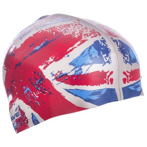 Шапочка для плавания силиконовая для взрослых MadWave UK M055515 красный M055515 фото