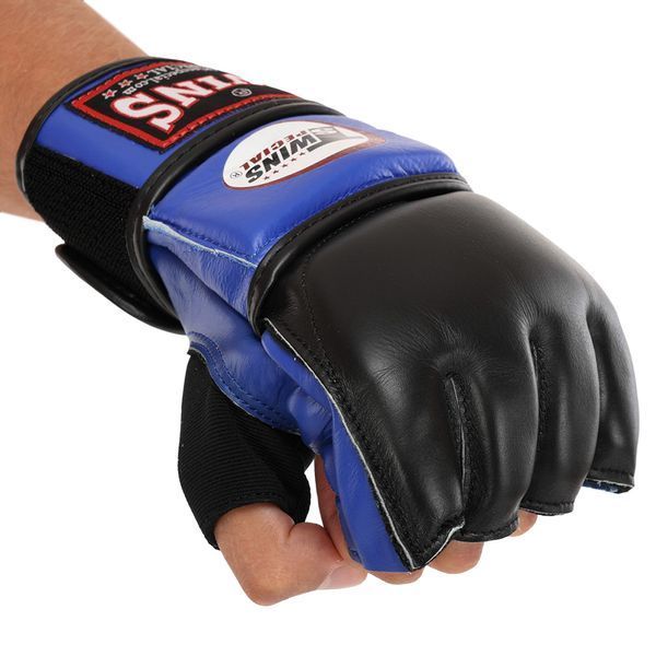 Перчатки для смешанных единоборств MMA TWINS GGL-4 M-XL цвета в ассортименте L GGL-4 фото