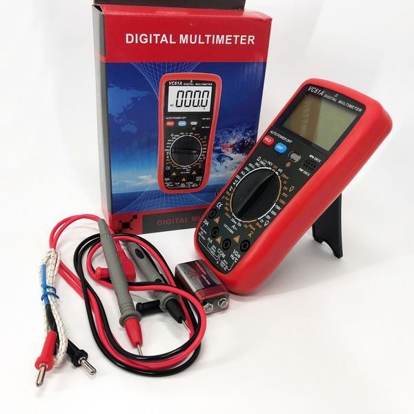 Цифровой Мультиметр VC61A DIGITAL мультитестер тестер, тестер для измерения напряжения ws85387 фото