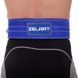 Пояс для пауэрлифтинга кожаный Zelart SB-165155 спинка-10см размер-XS-XXL синий SB-165155 фото 9