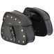 Кофри бокові для мотоцикла зі шкірозамінника SP-Sport HL611 2шт 32x26x20см чорний HL611 фото 4