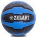 Медбол м'яч медичний Medicine Ball Zelart FI-0898-8 8кг чорний-блакитний FI-0898-8 фото 2