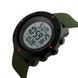 Часы наручные мужские SKMEI 1213AG ARMY GREEN BIG SIZE, брендовые мужские часы. Цвет: зеленый ws23278 фото 4