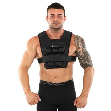 Жилет утяжелитель с регулируемым весом Zelart WEIGTH VEST TA-7815-10 вес-1-10кг черный TA-7815-10 фото