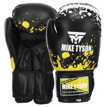 Перчатки боксерские на липучке PVC MIKE TYSON MA-4263 10-14унций цвета в ассортименте 10 унции MA-4263 фото