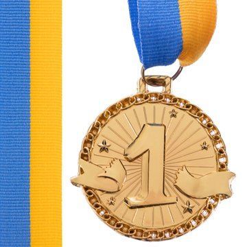 Медаль спортивная с лентой SP-Sport ZIP C-6404 o4,5см золото, серебро, бронза C-6404 фото