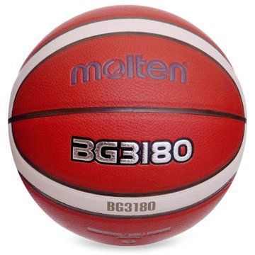 Мяч баскетбольный MOLTEN B7G3180 размер 7 оранжевый B7G3180 фото