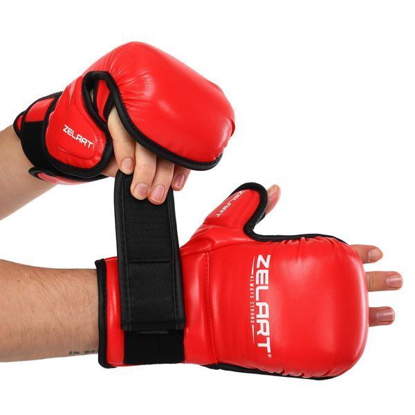 Перчатки Крабы спаринговые для MMA Zelart BO-4612 S-XL цвета в ассортименте M BO-4612 фото