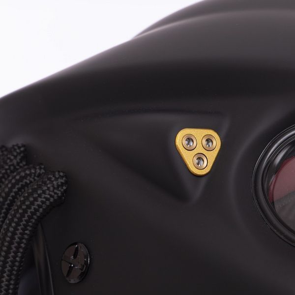 Мотошлем интеграл (full face) Хищник (Predator) AKFOX M-2278 L-XL черный M-2278 фото