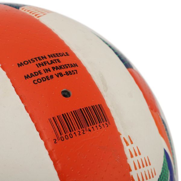 М'яч волейбольний BALLONSTAR VB-8857 №5 PU білий-оранжевий-синій VB-8857 фото