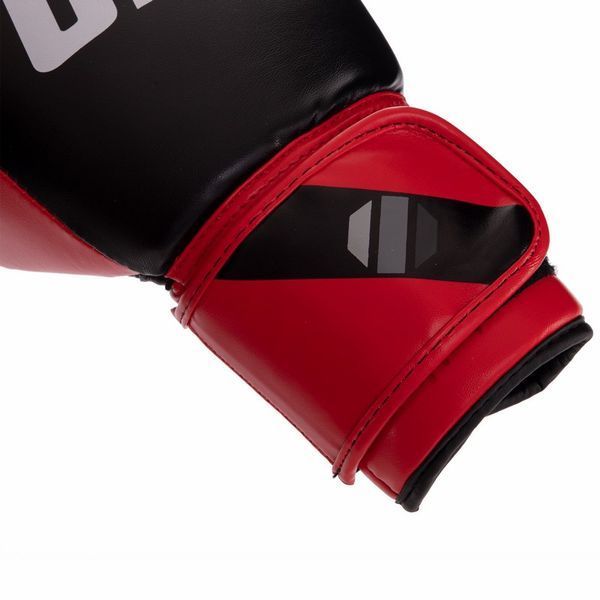 Перчатки боксерские на липучке PU UFC PRO Compact UHK-69998 S-M красный-черный UHK-69998 фото