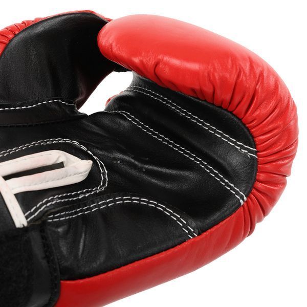 Рукавиці боксерські на липучці шкіряні BOXER 2023 10-12унцій кольори в асортименті 10 унції 2023 фото