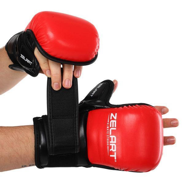 Перчатки Крабы спаринговые для MMA Zelart BO-4612 S-XL цвета в ассортименте M BO-4612 фото
