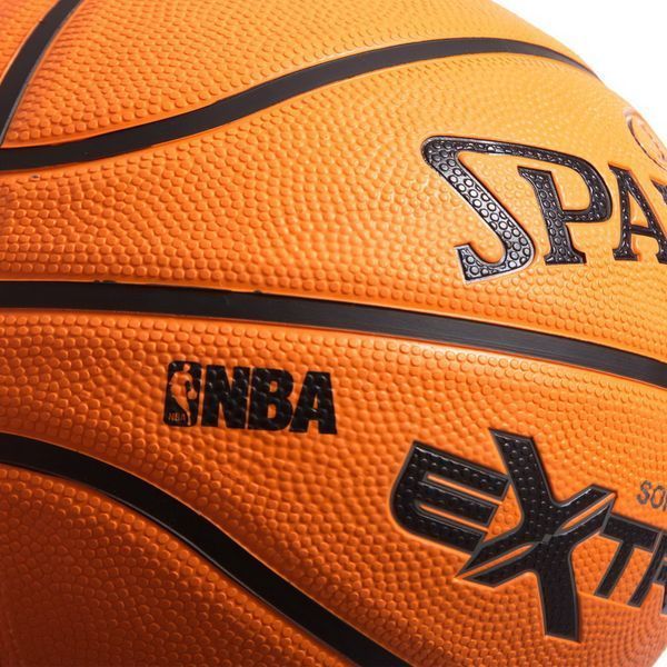 Мяч баскетбольный резиновый SPALDING EXTREME SOFT GRIP OUTDOOR 83191Z размер 7 оранжевый 83191Z фото