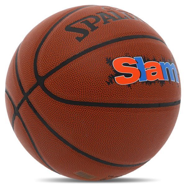 М'яч баскетбольний SPALDING SLAM 76886Y розмір 7 коричневий 76886Y фото